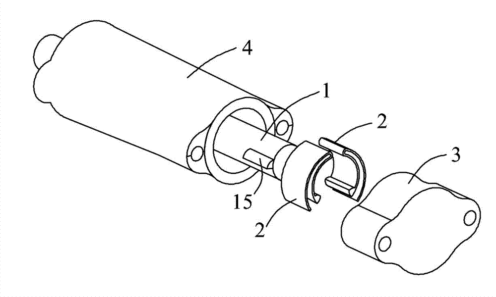 Self-locking device of gears of speed changer