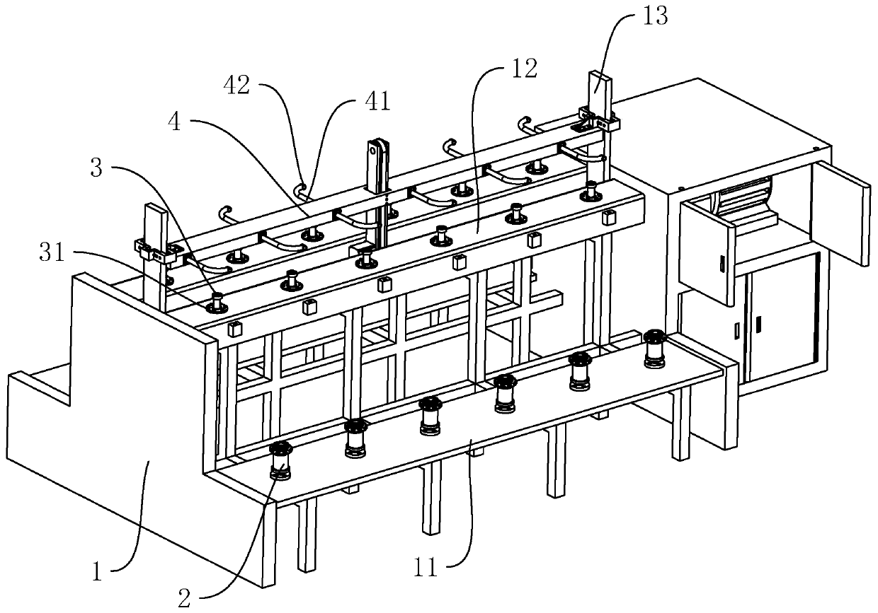 Double-side efficient winding machine