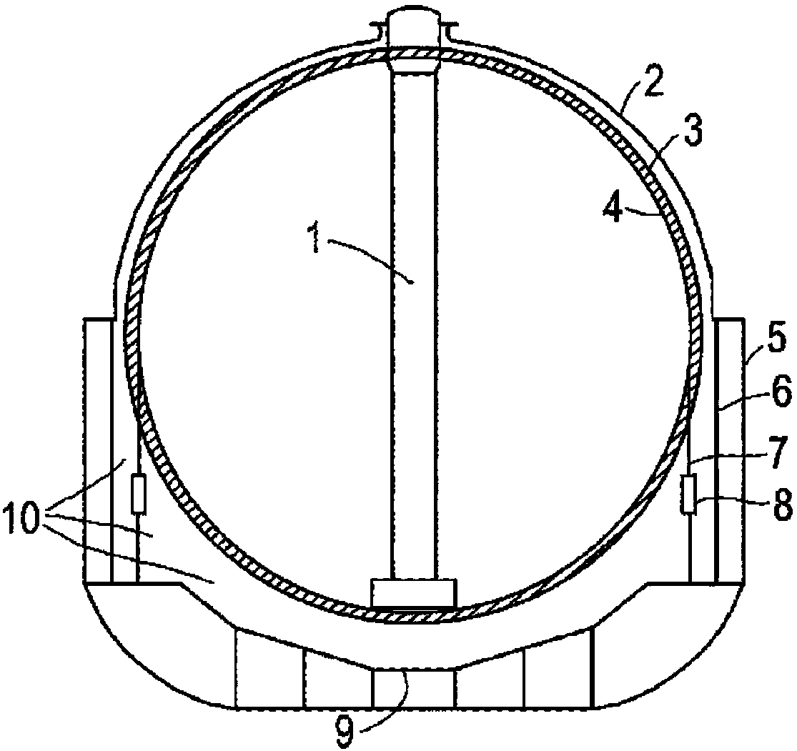 Ship containment system for liquified gases