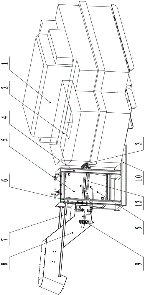 A liquid aluminum alloy electromagnetic conveying equipment