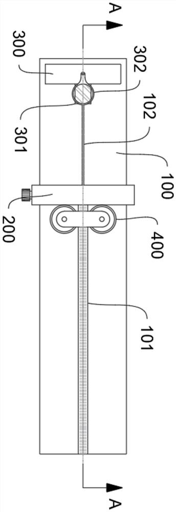 Optical cable stripping device
