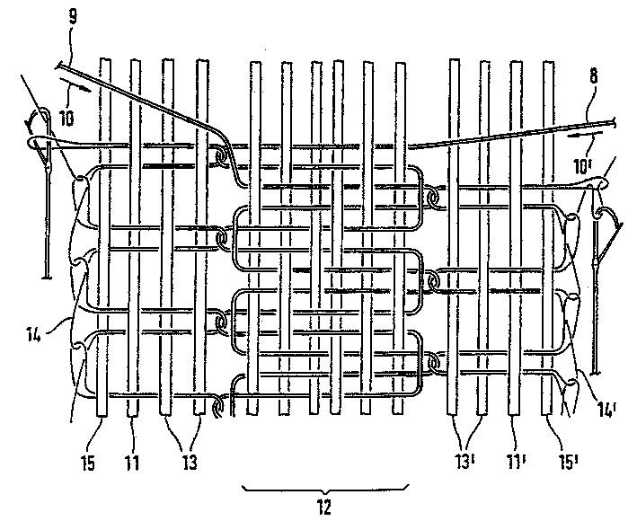 Method for producing a woven belt strap