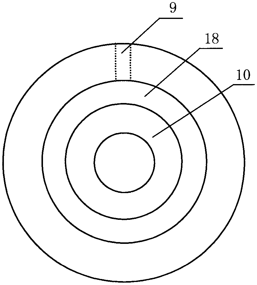 A rotary damping buffer tooth-mesh automobile motor