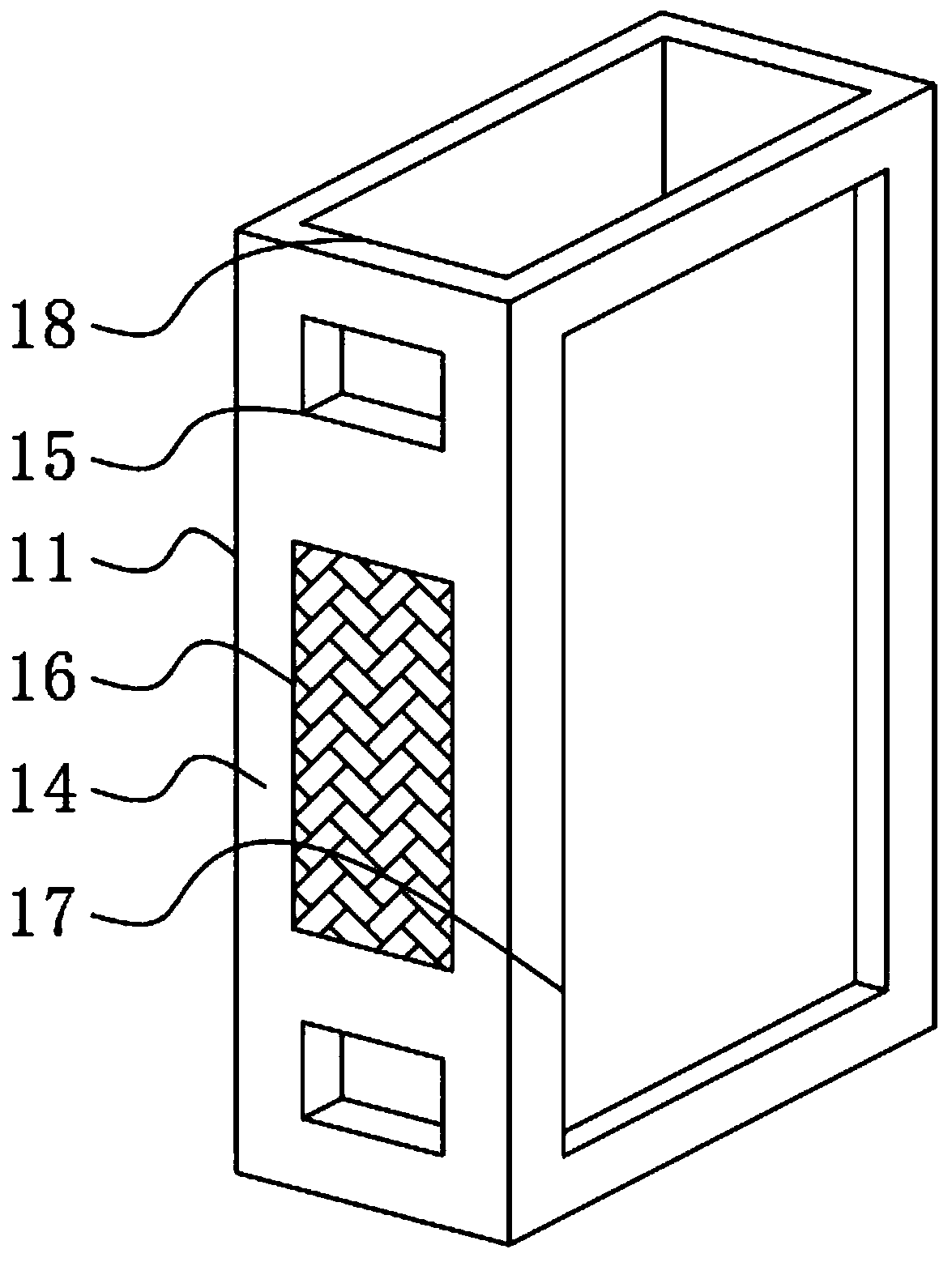 Anti-static and anti-corrosion panel and processing technology thereof