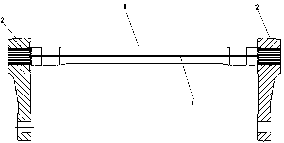 Anti-wrong installation method, product and product design method of spline-connected anti-roll torsion bar