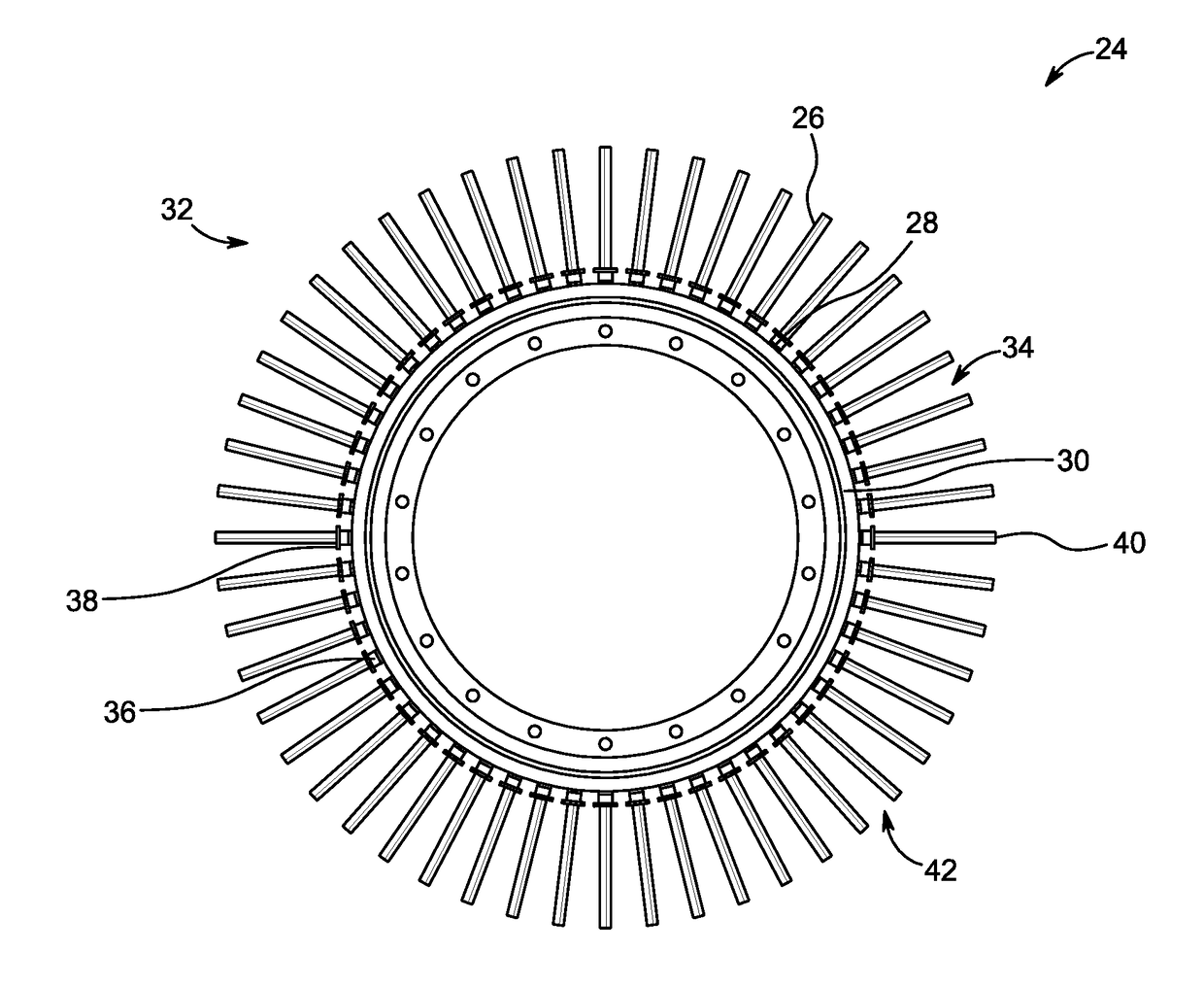 Bladed disc and method of manufacturing the same