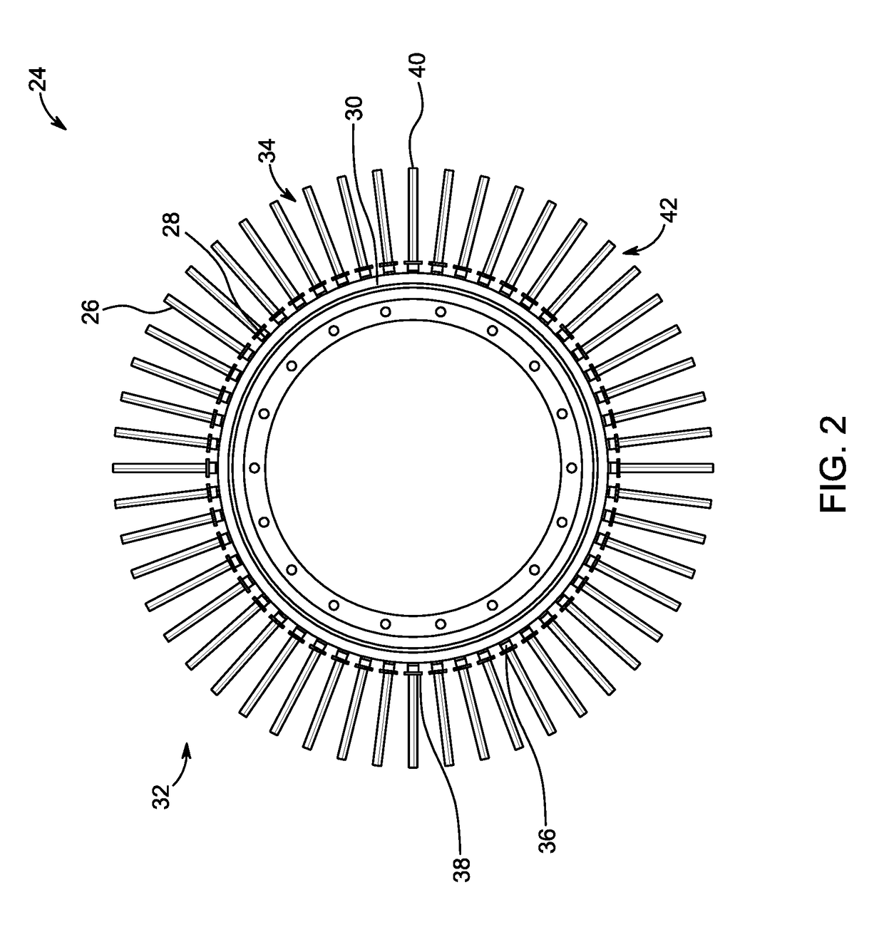Bladed disc and method of manufacturing the same