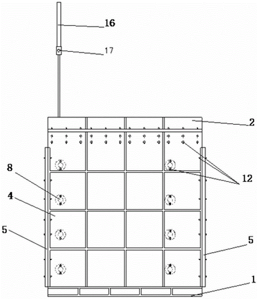 Physical simulation experiment system and method of deep-tunnel high-resistance extensible anchor pole support