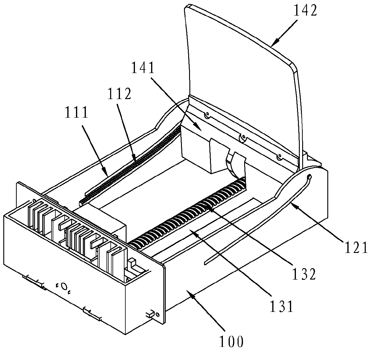 A reflective screen retractable mechanism for a head-up display