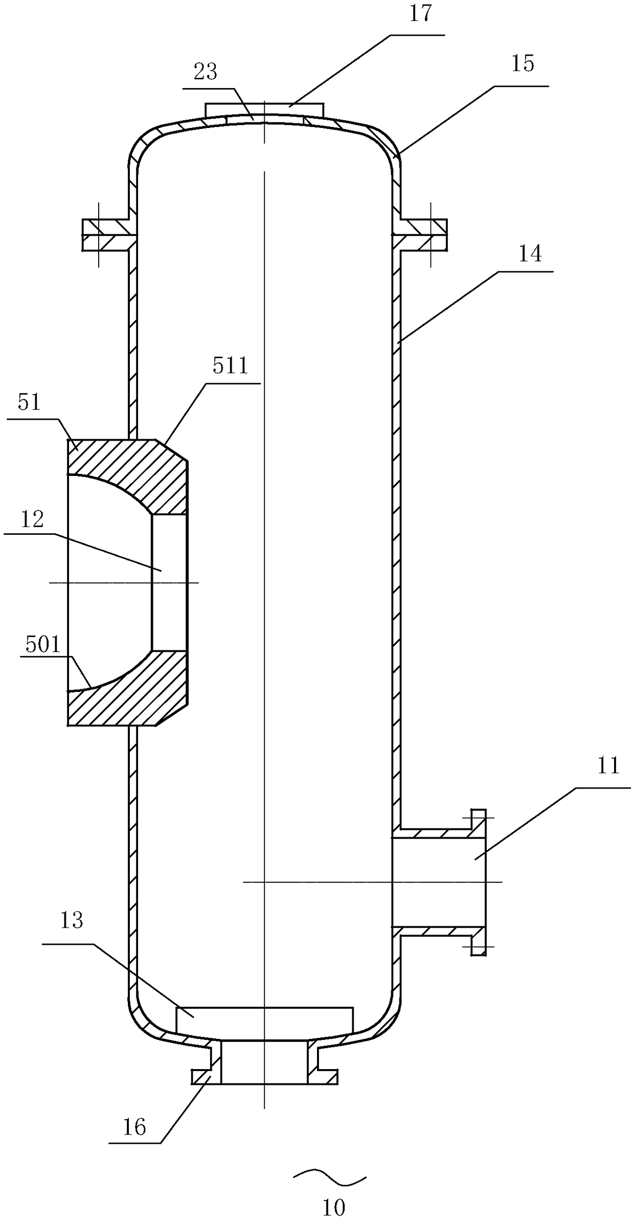 Filter with function of delivering gas and liquid synchronously