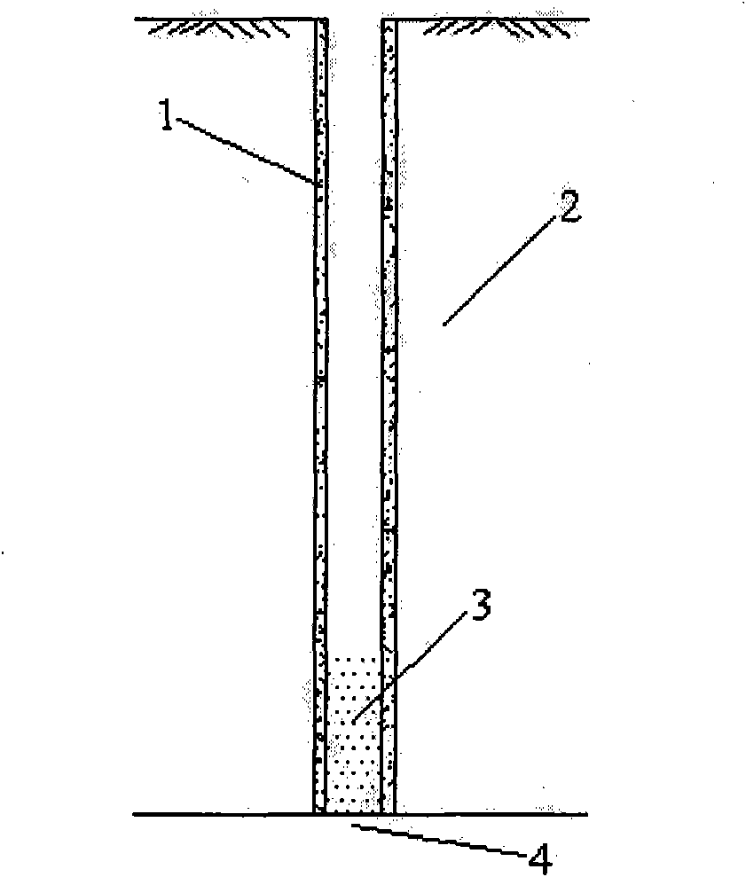 PHC pile-based multiple high jet pedestal pile construction method