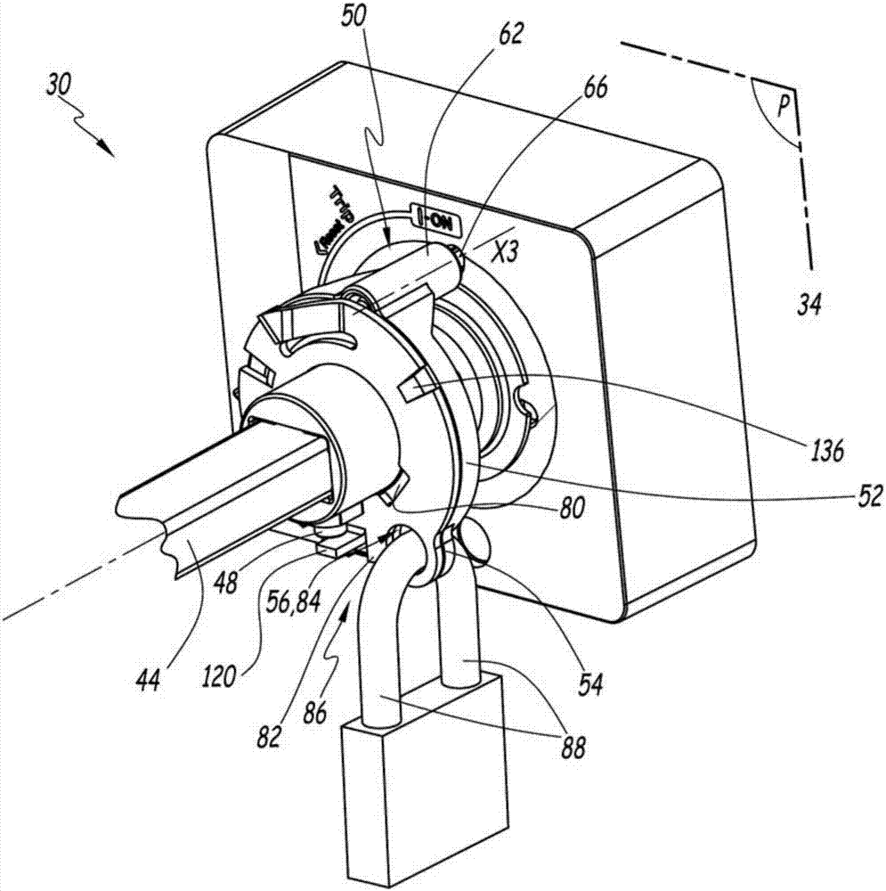 Rotary control system for a device