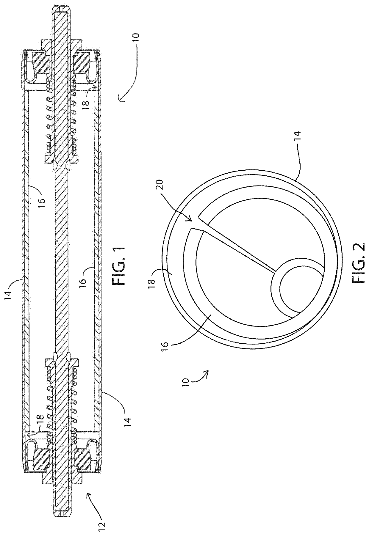 Sound attenuation for material handling systems