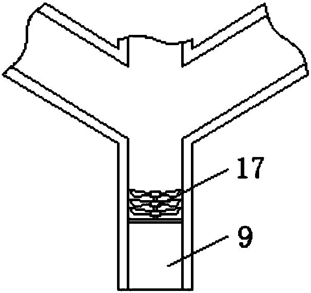 Sewage treatment device for industrial wastewater