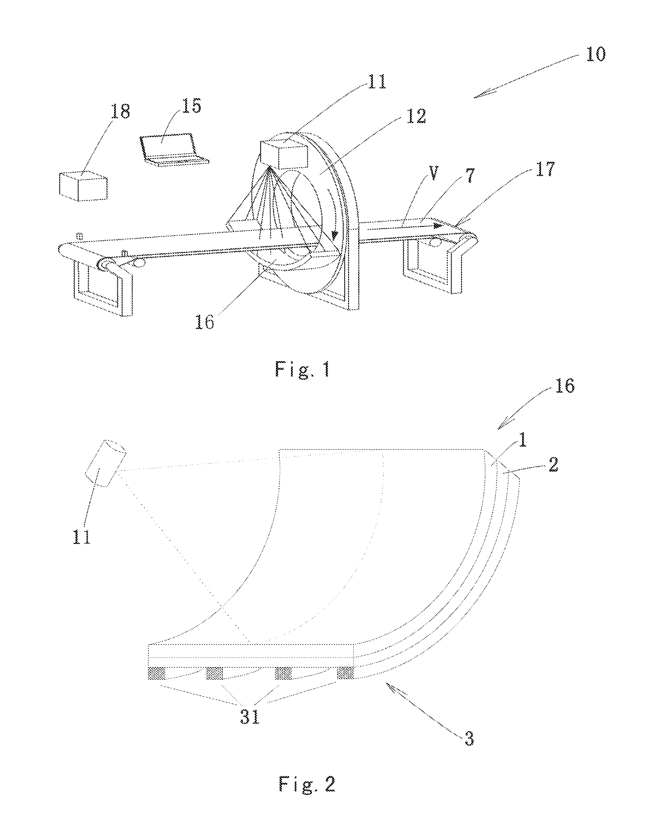 Ct system and detection device for ct system