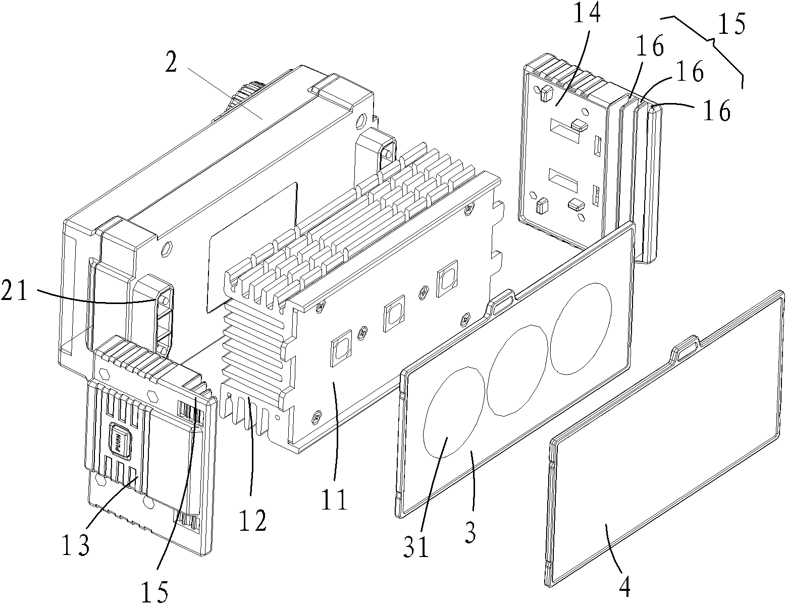 LED photographic lamp capable of changing illumination angle