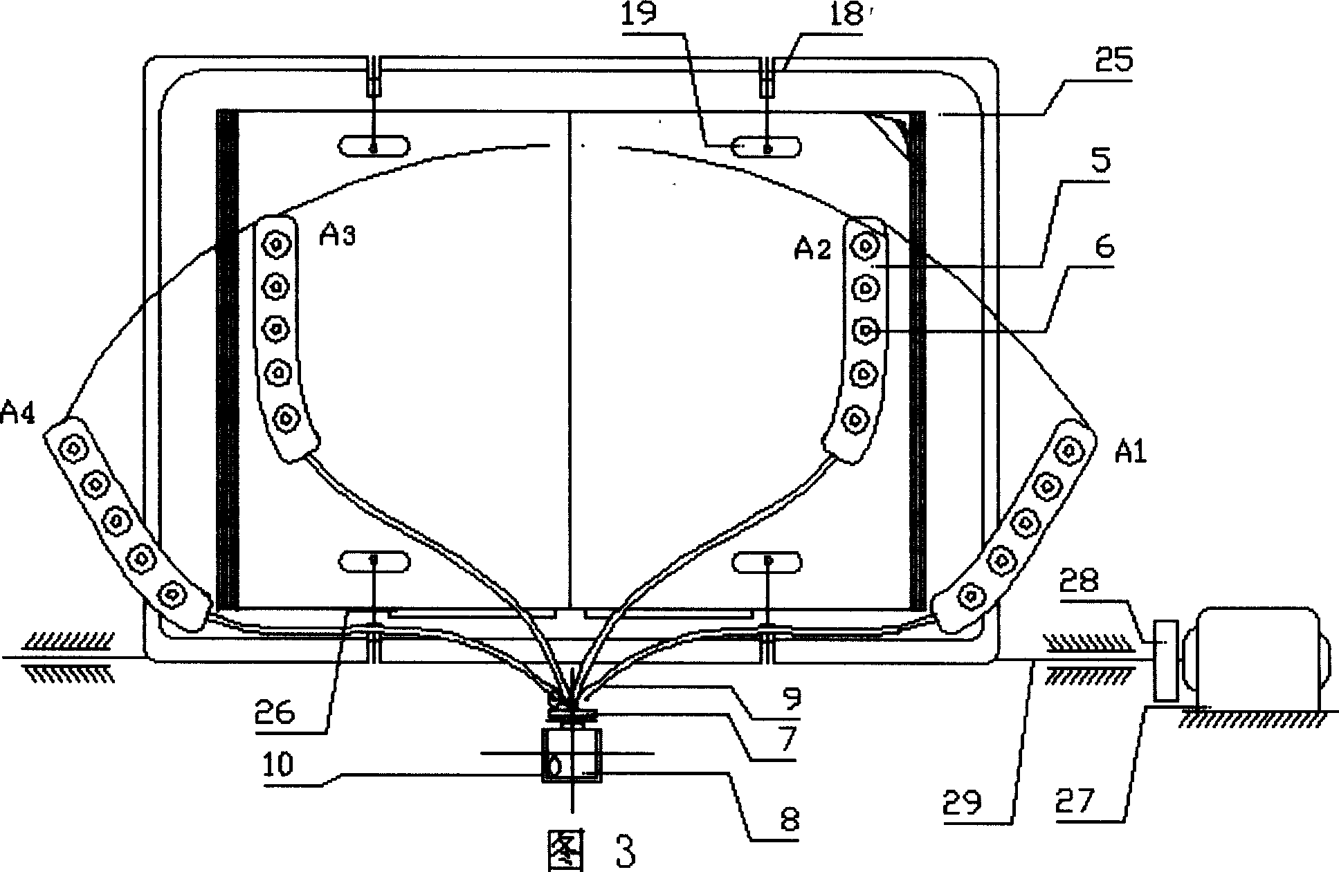 Automatic page turning device