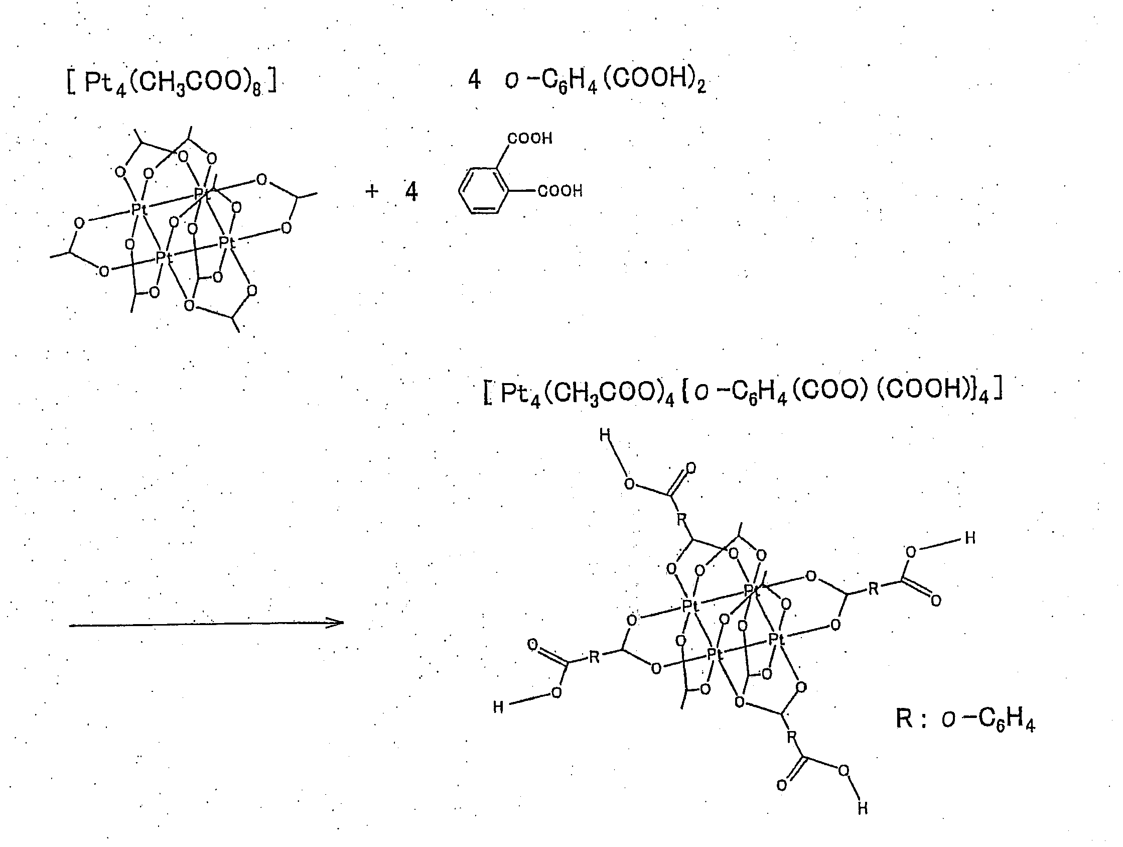 Multiple-metal complex-containing compound and metal complex, and manufacture methods therefor, and exhaust gas purification catalyst manufacture method using the same