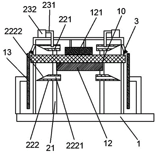 Trimming device for fireproof door frame