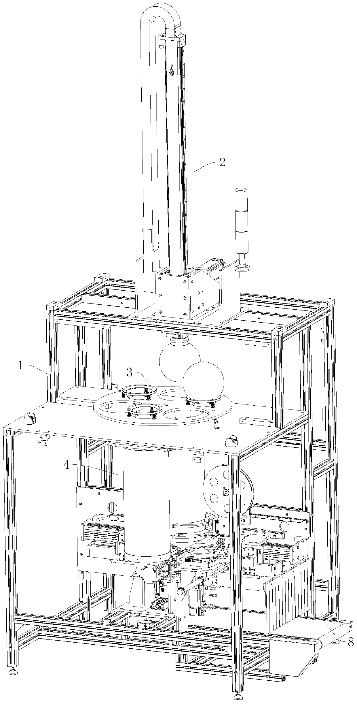 Integrated agricultural product packaging machine