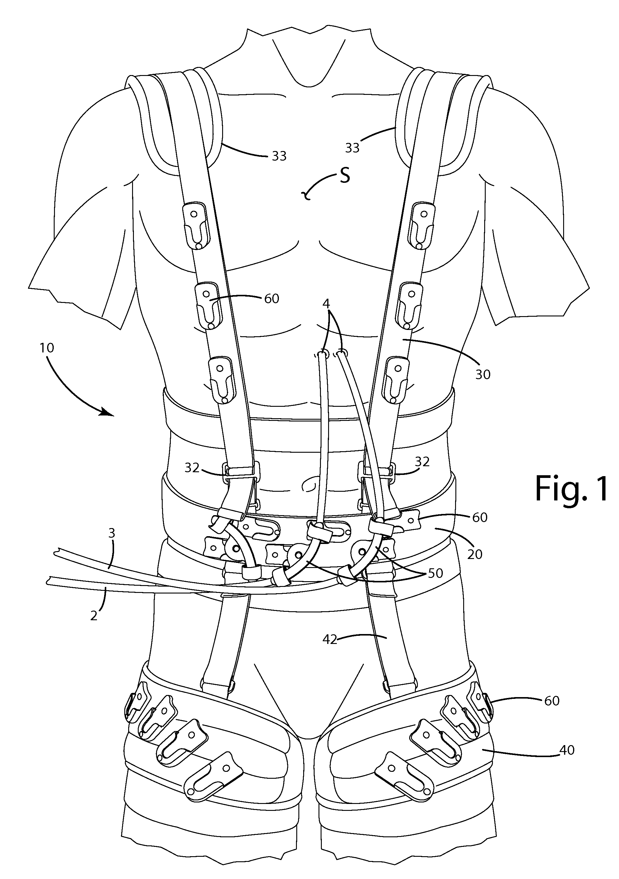 Medical tube harness