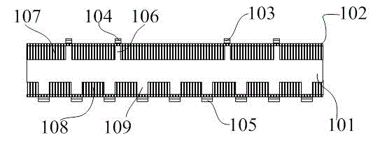 Embedded chip interconnecting and packaging method based on aluminum anodizing technology and structure