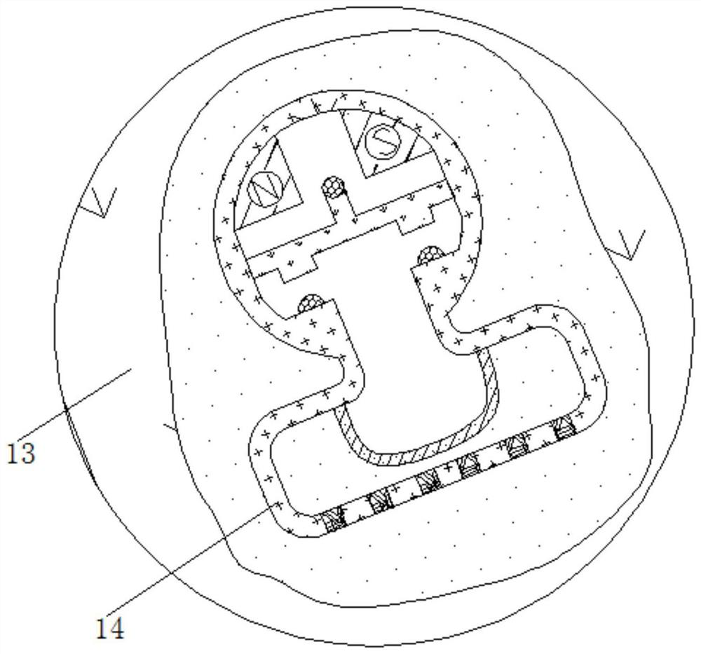 Automatic compensation protection device for express delivery of fragile valuables