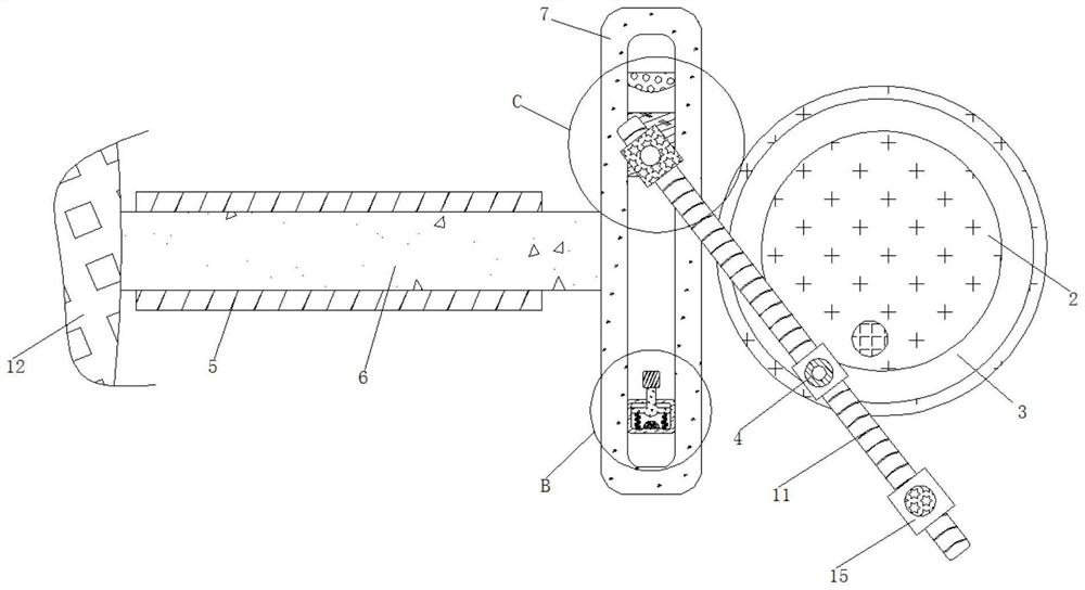 Automatic compensation protection device for express delivery of fragile valuables