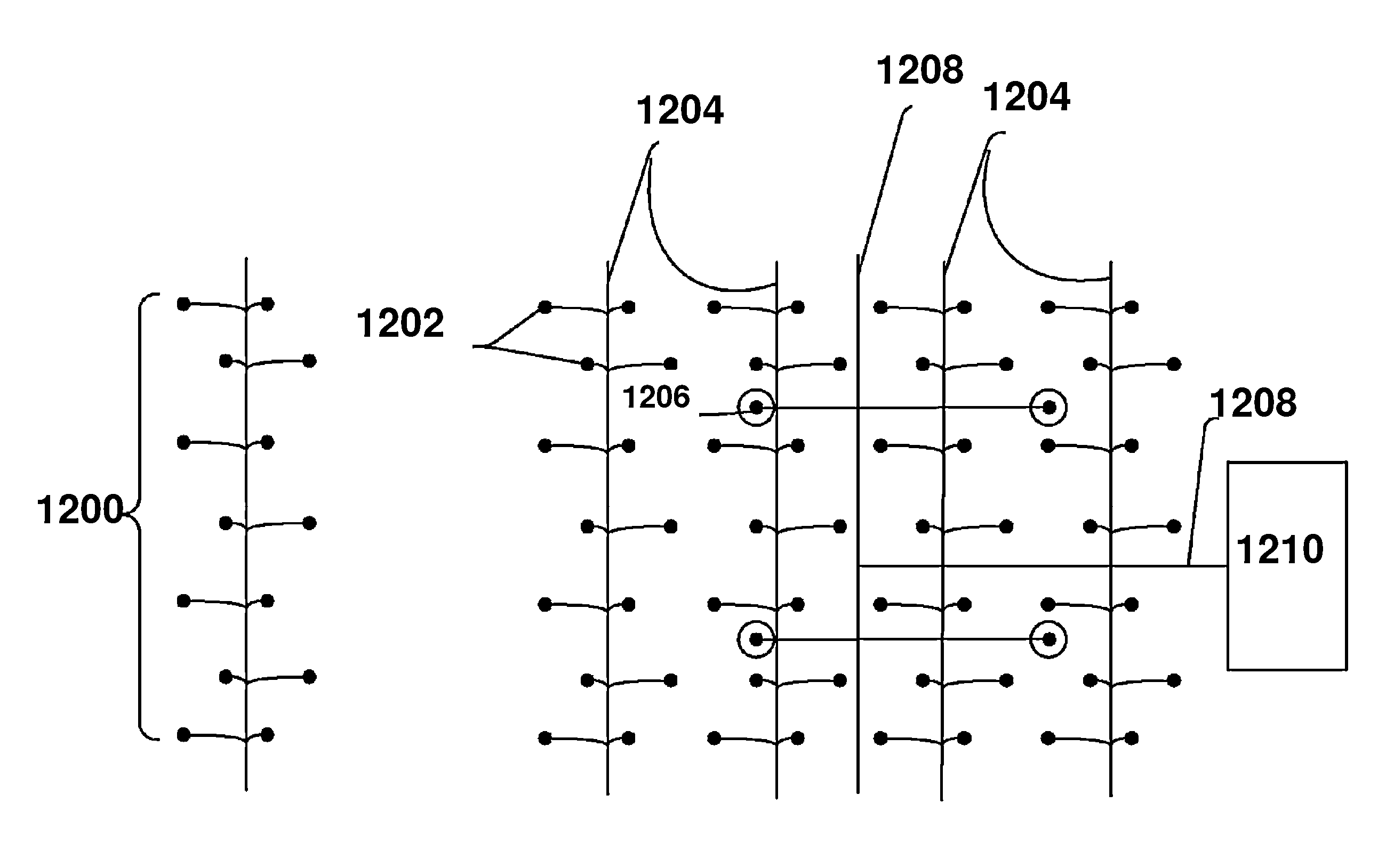 Heater pattern for in situ thermal processing of a subsurface hydrocarbon containing formation