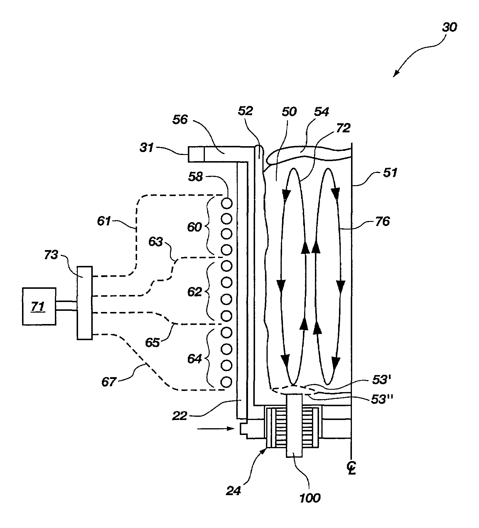 Operating an induction melter apparatus