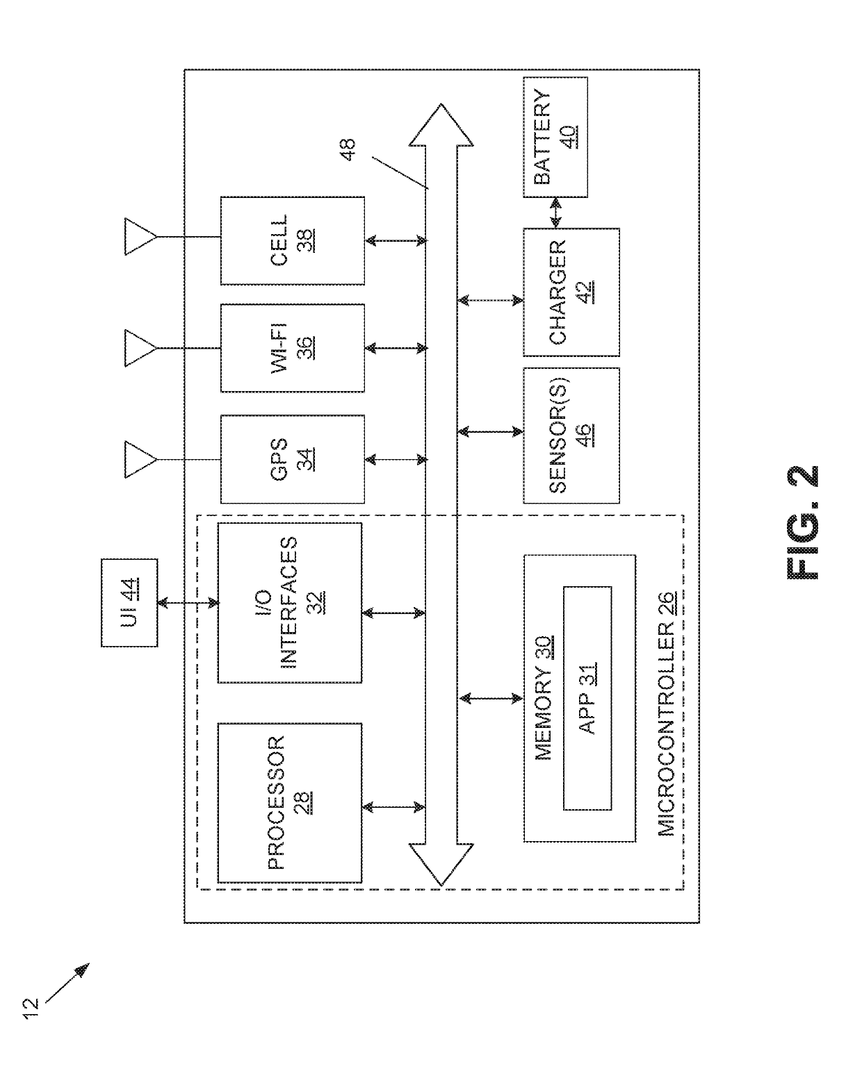 Wireless location recognition for wearable device