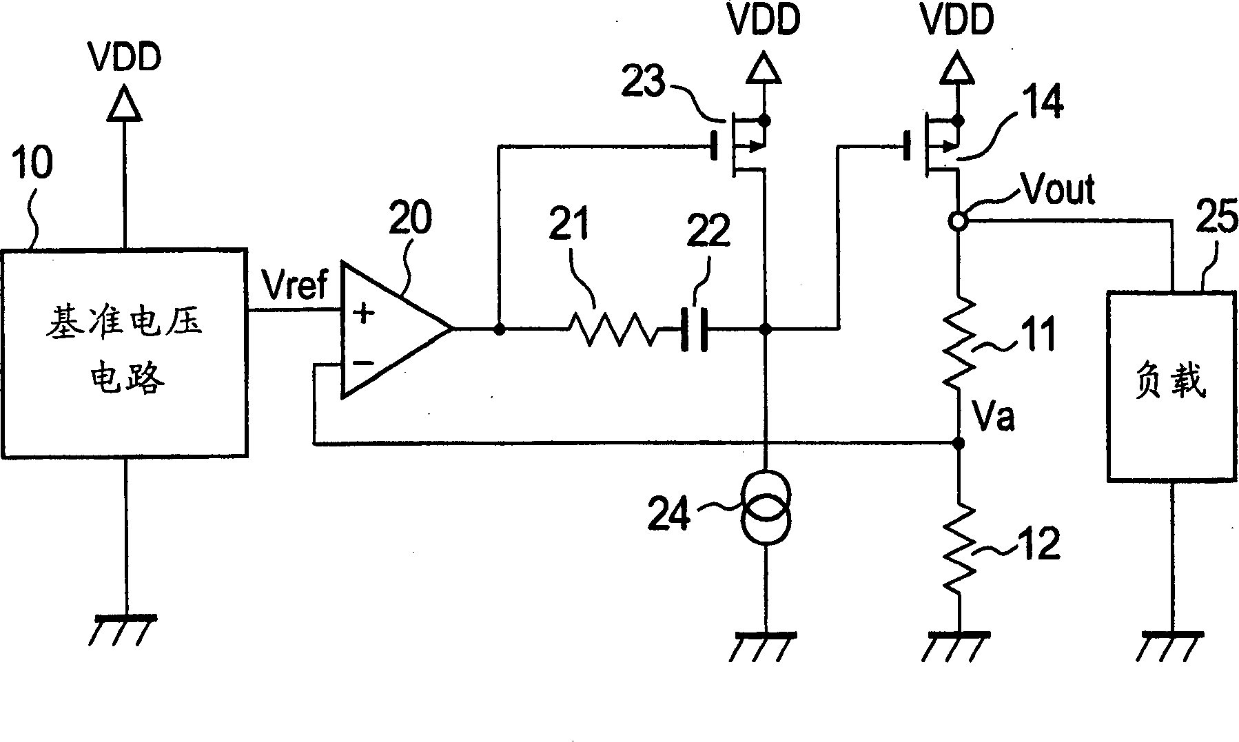 Electric voltage regulator