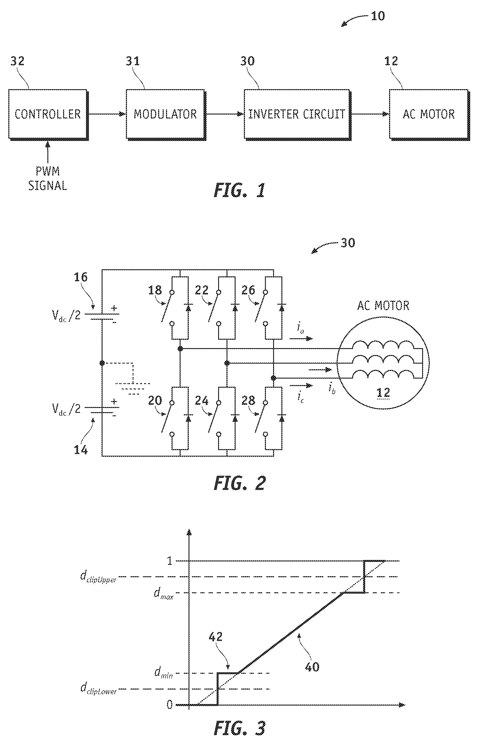 Method and apparatus to reduce PWM voltage distortion in electric drives