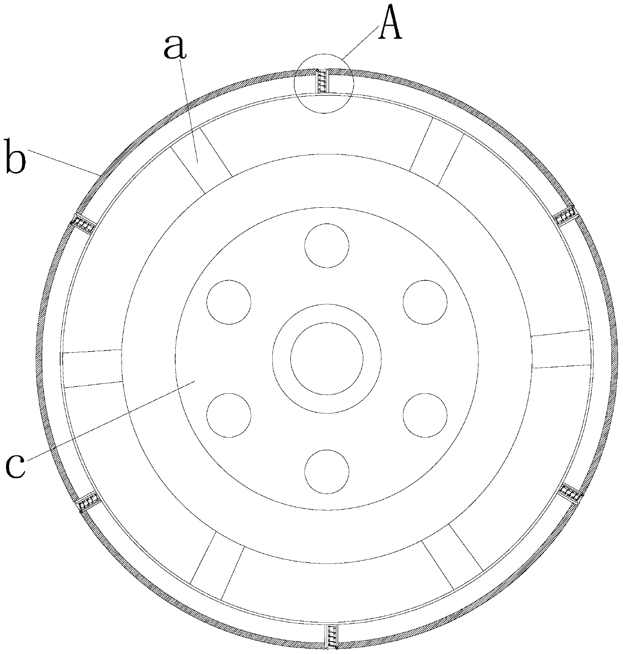 Semiconductor wafer planarization device