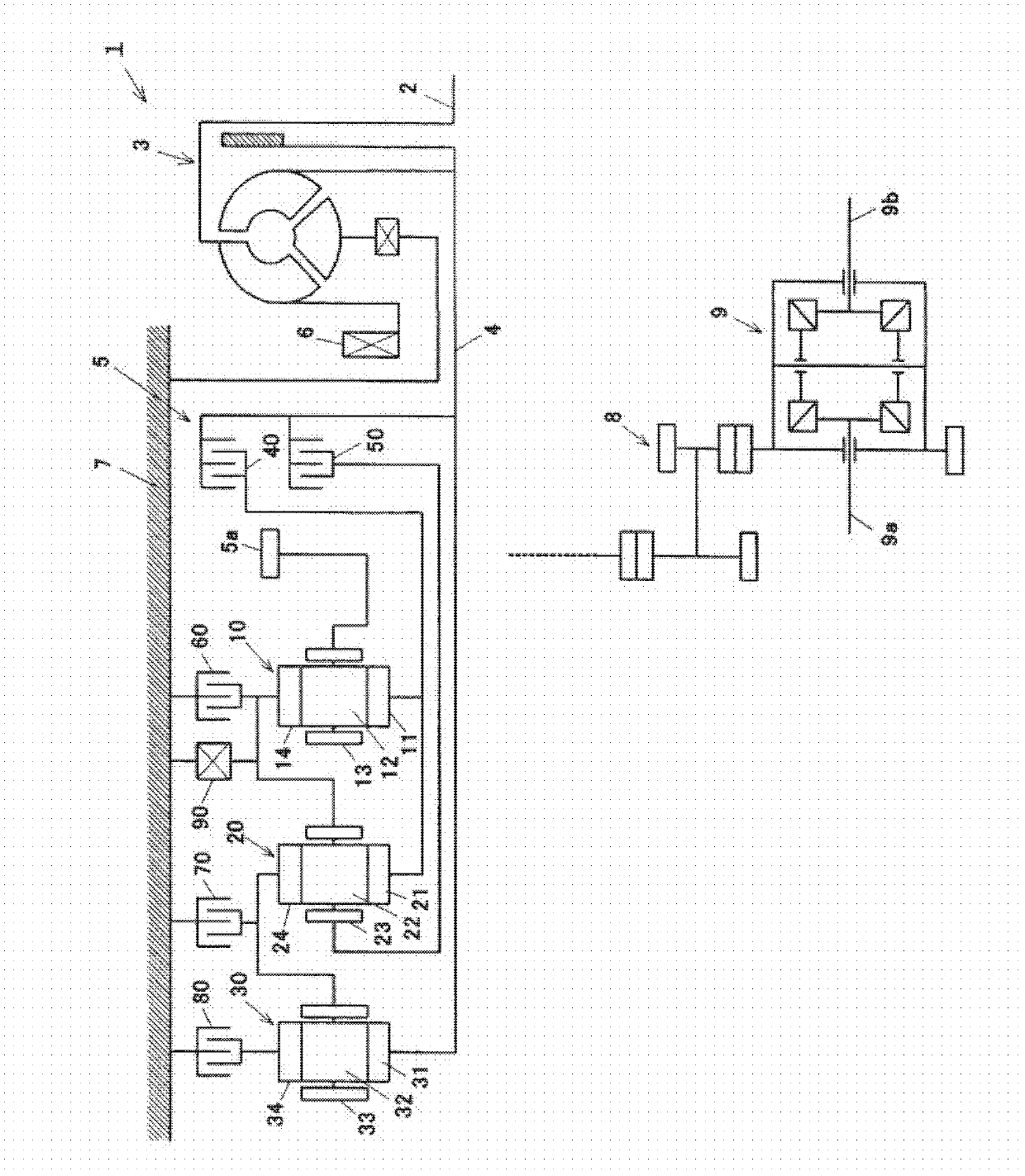 Hydraulic control device of automatic transmission