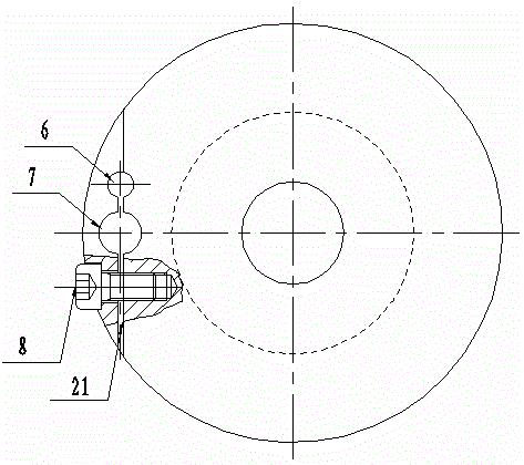 Accuracy measurement method for precision tapered hole