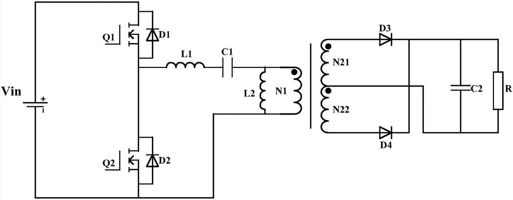 DC-DC resonance converter