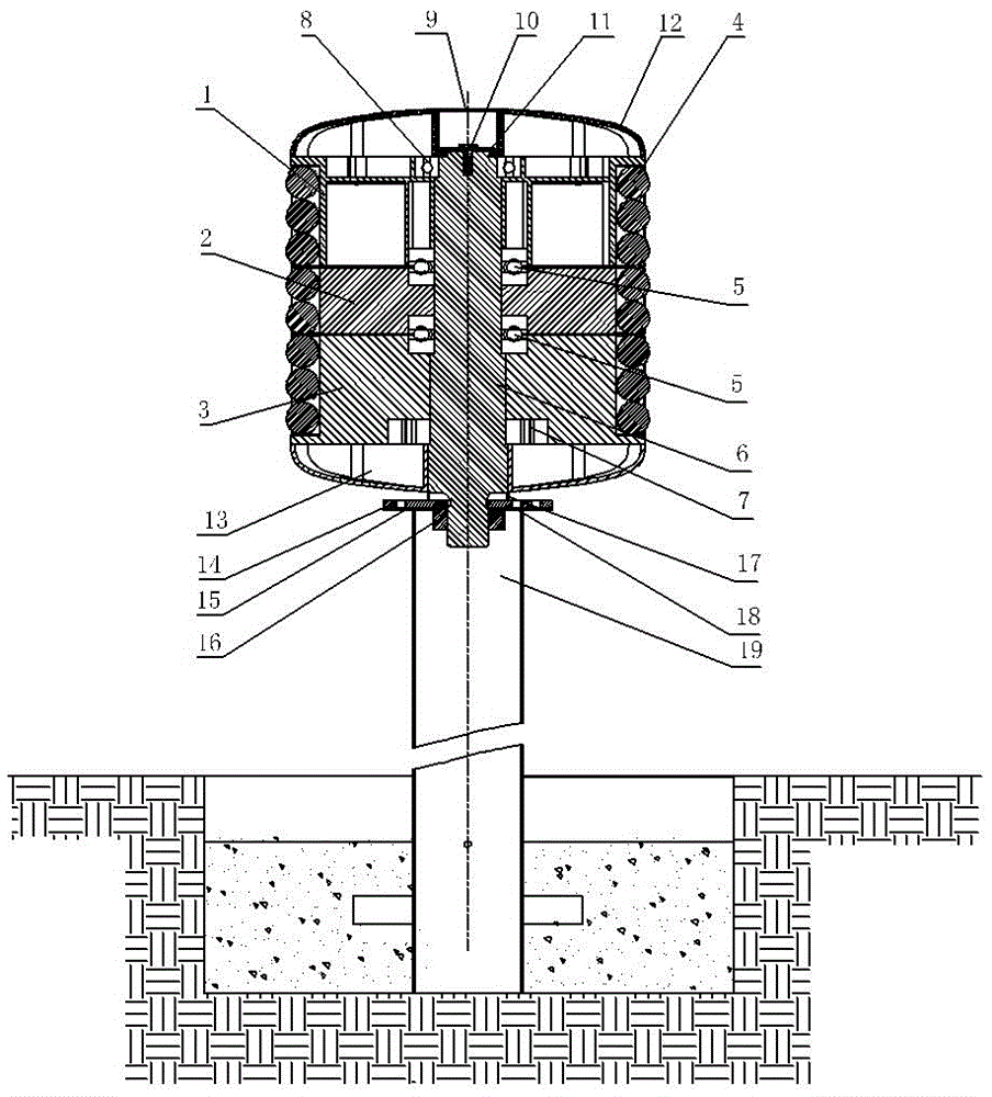 Vertical layered swivel dial fitness machine