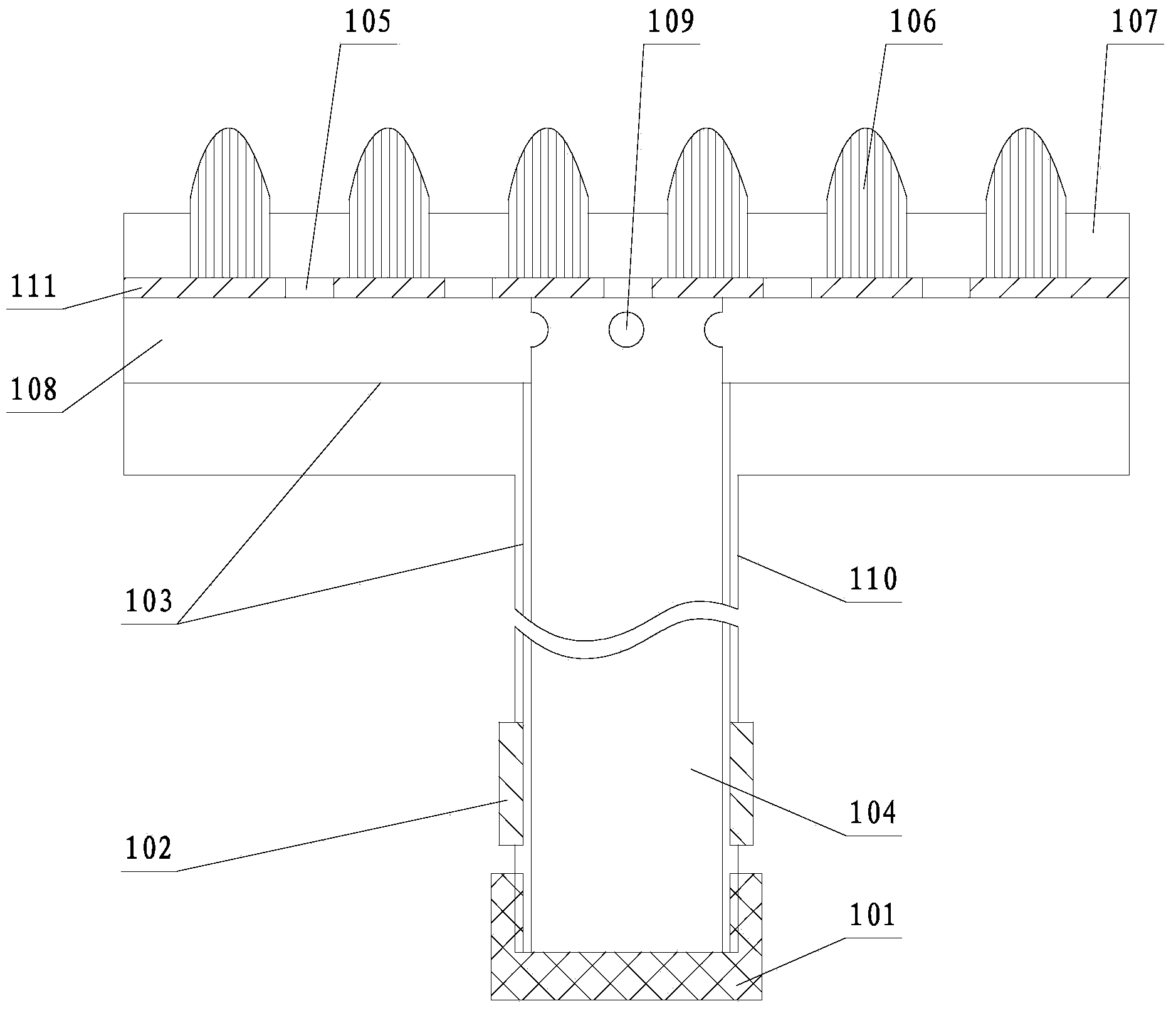 Shelling-out and coating device