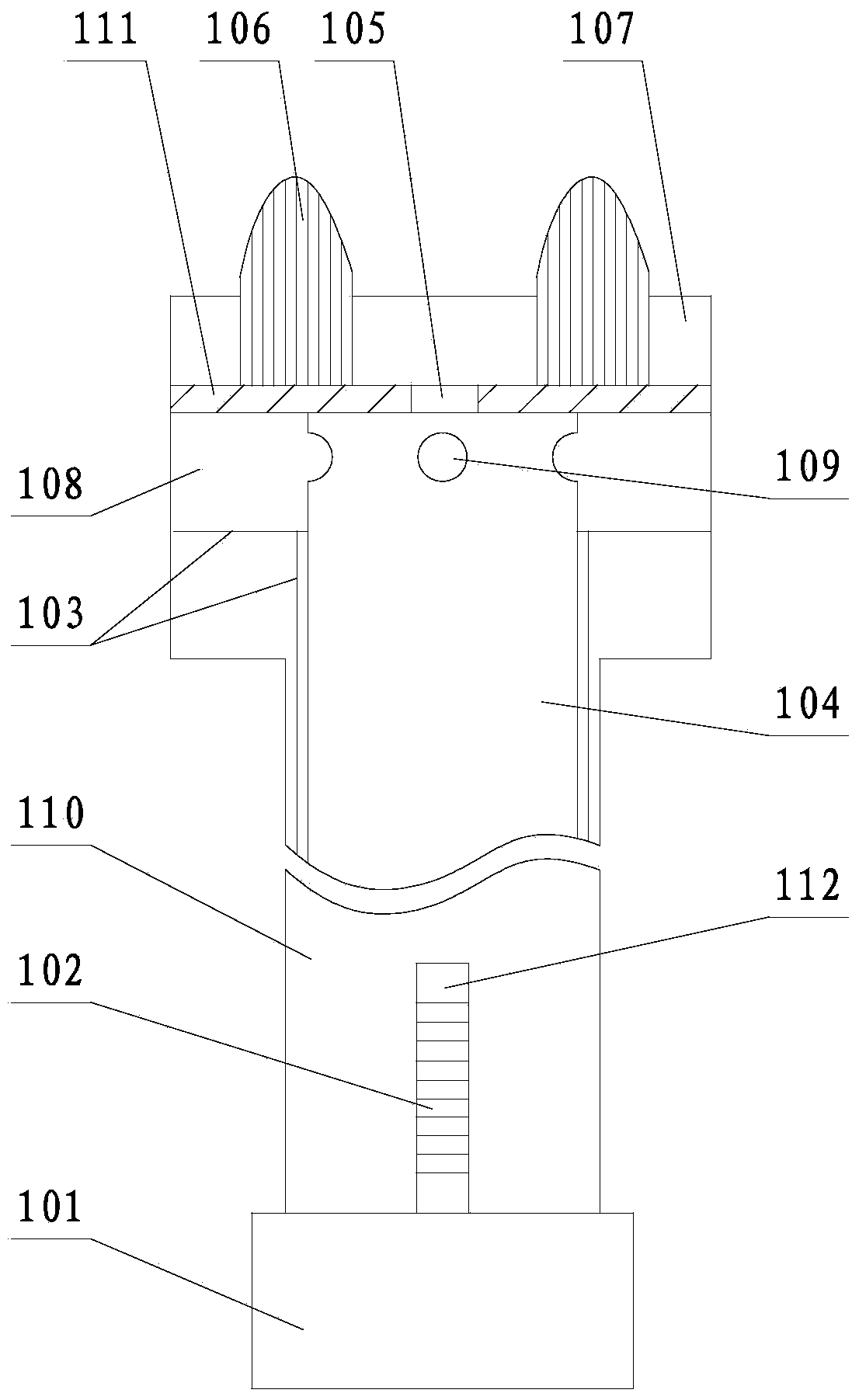 Shelling-out and coating device