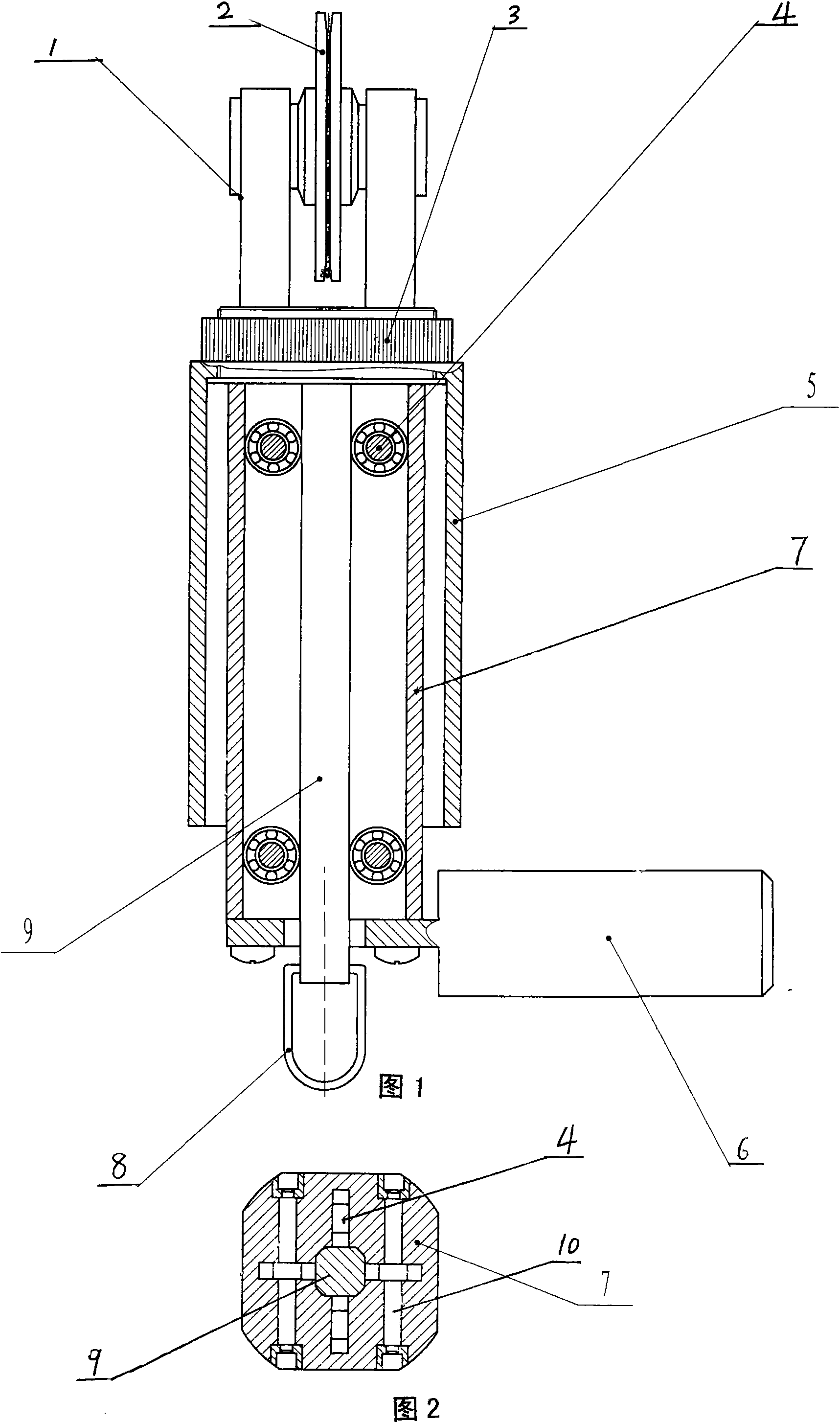 Molybdenum wire balancer for numerically controlled wire-cut electric discharge machine