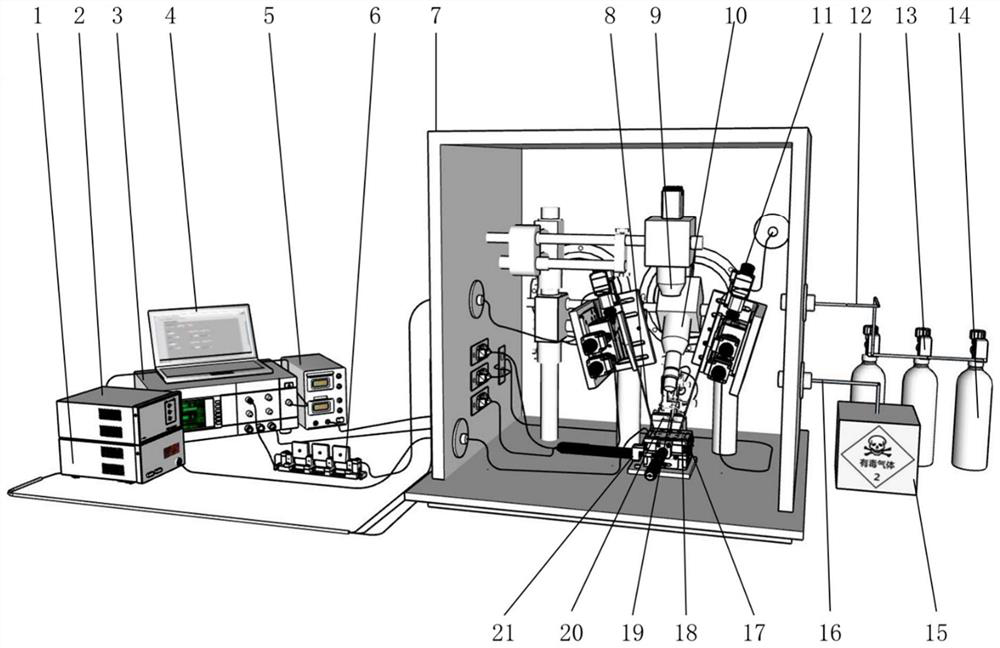 A multifunctional photonic chip detection system