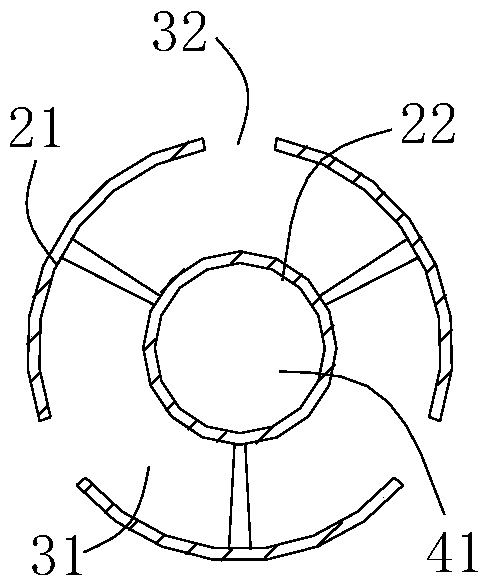 Preparation method of tubular membrane with composite structure