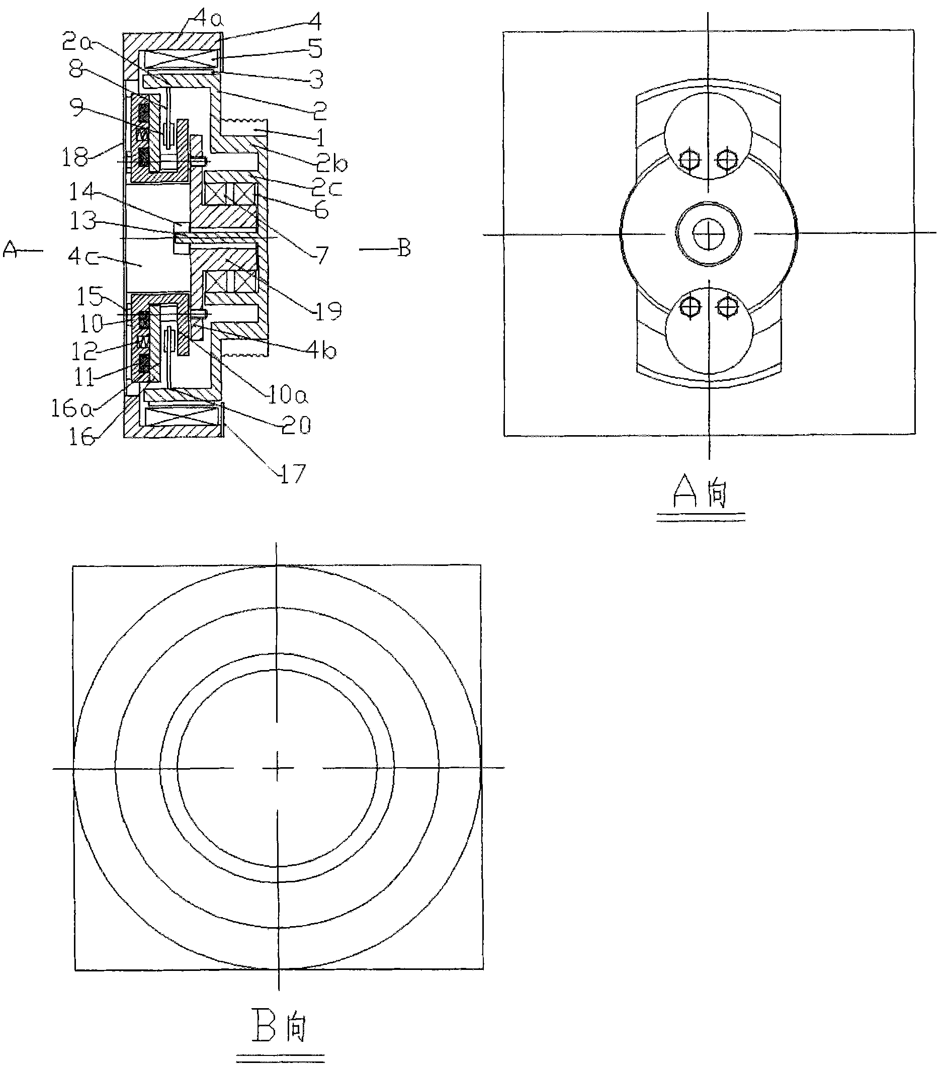 Elevator drive device