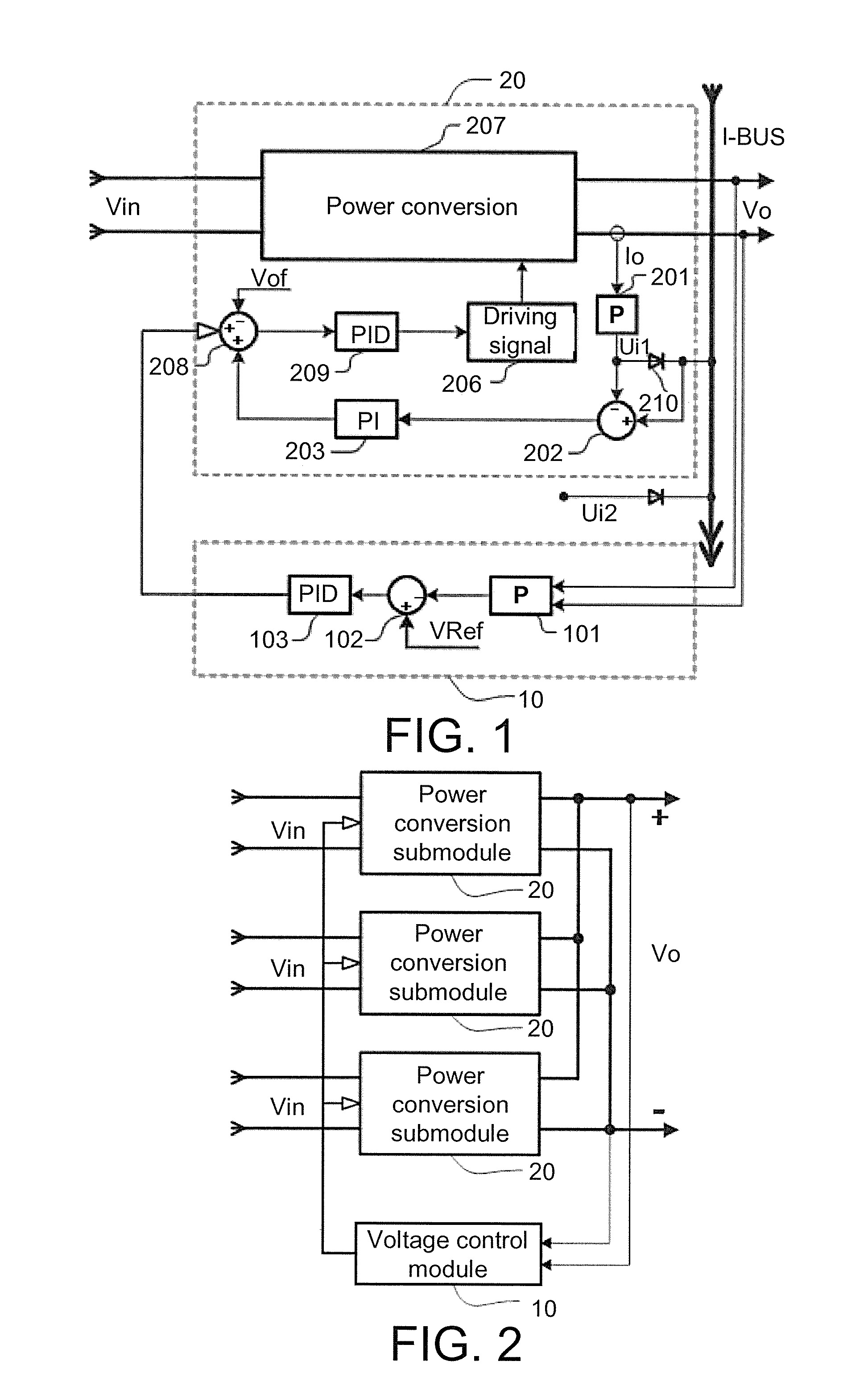 Parallel current-sharing device and control method without current-sharing bus