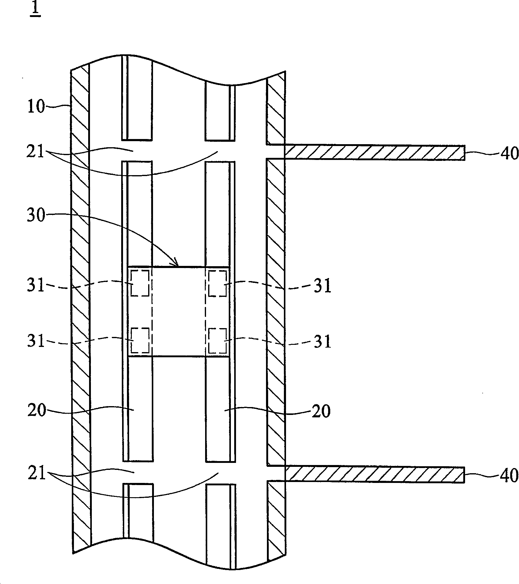 Automatization materials conveying system