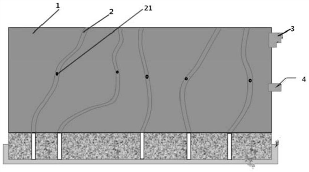 A grooved drum pattern mold and a method for preparing artificial stone with slender lines