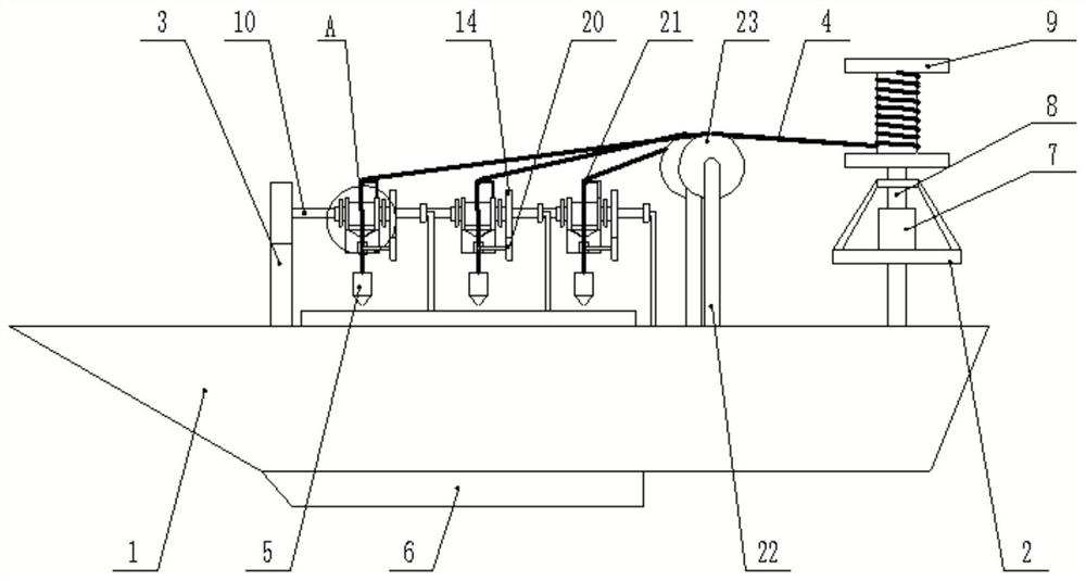 Improved surface water environment detection device