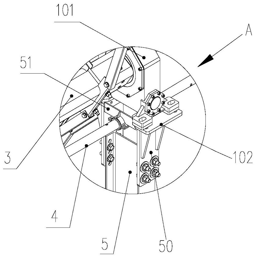 Multi-point parallel synchronous driving solar tracking system