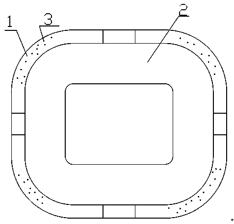 Frame connecting device